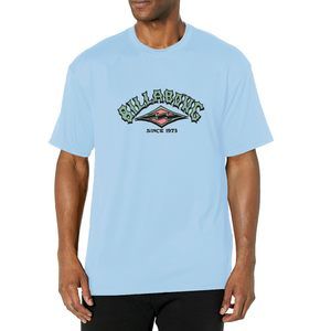 NEW Billabong Rash Guard for Men Big and Tall - Mens Big and Tall Swim Shirt Sky